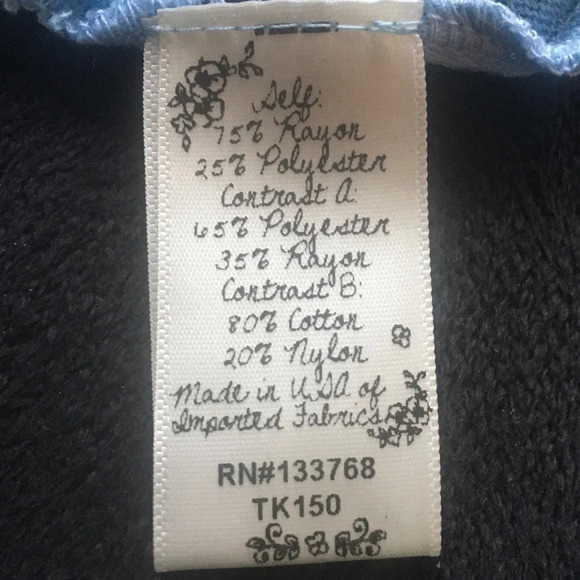 Scrapbook sweater, size 3X. - Picture 6 of 10